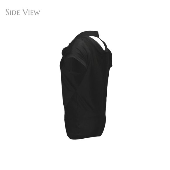 Raise Collar Short Sleeve - Picture 3 of 6